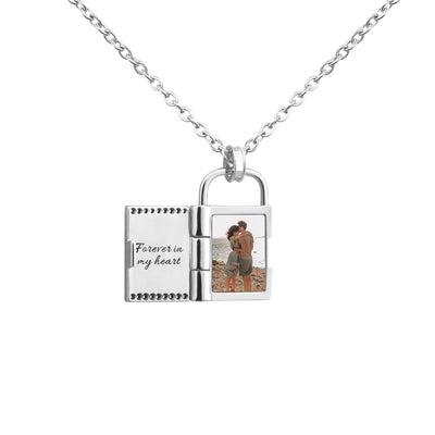 Dije Candado Personalizador con Foto y Letras de Colores - Image 15
