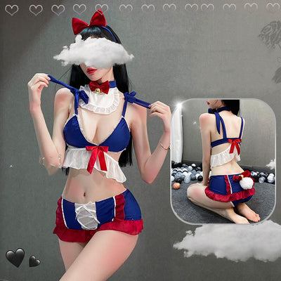 Conjunto de Lencería Sexy Premium con Diseño de Uniforme Escolar - Image 5