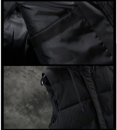 Chaleco Acolchado con Capucha para Hombre - Image 5