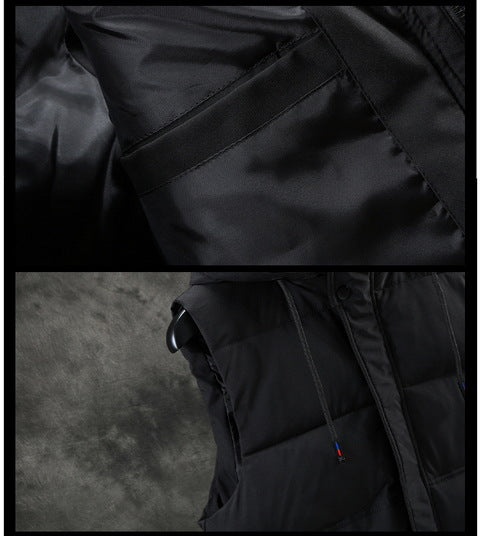 Chaleco Acolchado con Capucha para Hombre - Image 5