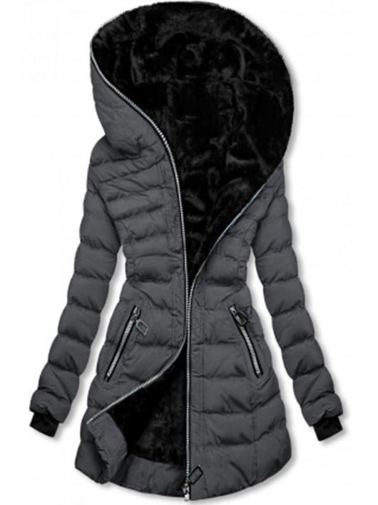Chaqueta de Algodón Cálida con Capucha y Mangas Largas - Image 28