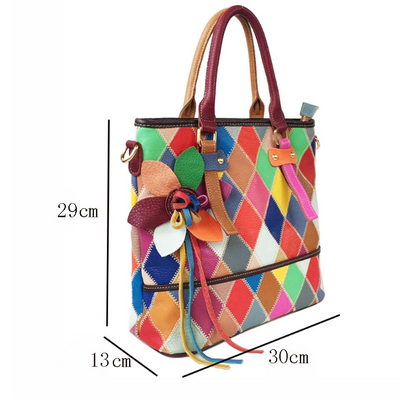 Bolso de Cadena Rombos Geométricos Vertical - Image 6