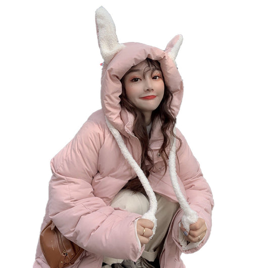 Chaqueta Acolchada con Plumón para Niñas - Diseño Adorable y Cálido - Image 5