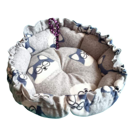 Cama para Mascotas Calabaza Cuatro Estaciones con Cordón Ajustable - Image 7