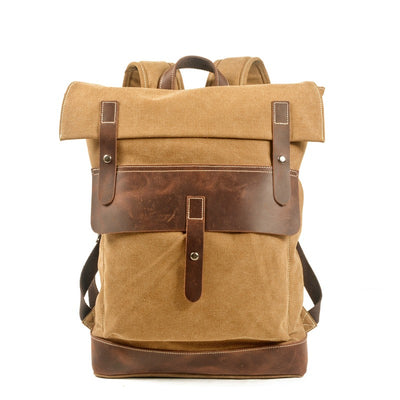 Mochila Táctica Militar de Lona para Viajes y Aventuras - Image 2