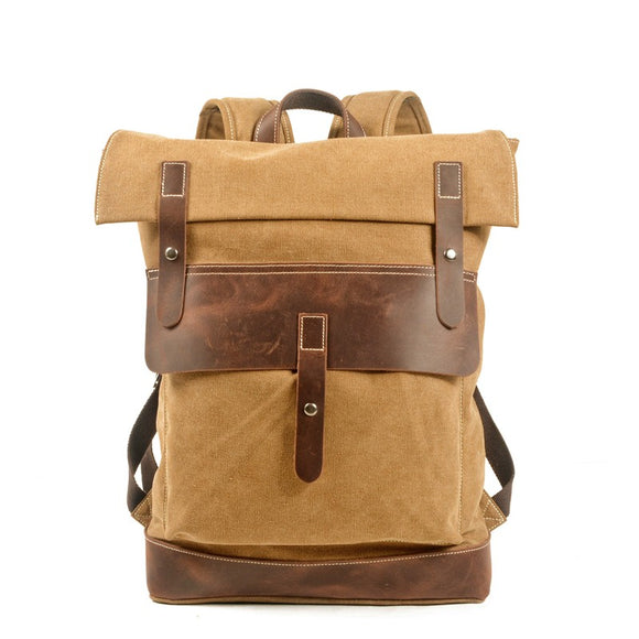 Mochila Táctica Militar de Lona para Viajes y Aventuras