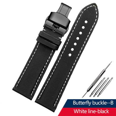 Correa de Reloj Nylon Canvas Tiansuo Haixing para Hombre - Image 20