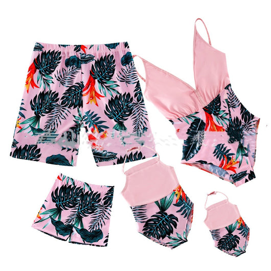 Traje de Baño Familiar Secado Rápido - Pantalones de Playa para Padres e Hijos - Image 9