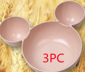 Juego de Comida Infantil Mickey Mouse en Fibra de Trigo - Plato, Cubiertos y Palillos - Image 25