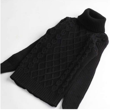 Suéter Velvet Grueso de Doble Capa para Niñas Talla Plus - Image 11
