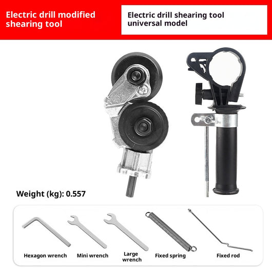 Convertidor de Taladro Eléctrico para Corte de Metal - Tijera Eléctrica Profesional - Image 7