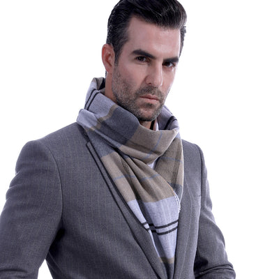 Bufanda Versátil para Hombre - Elegancia Casual y Profesional - Image 3