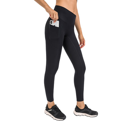 Pantalones Deportivos de Talle Alto con Compresión Abdominal para Correr - Image 6