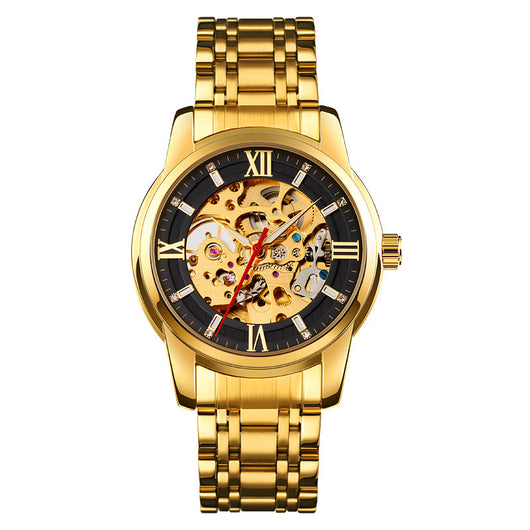 Reloj Automático de Cuero para Hombre - Elegancia Profesional - Image 3