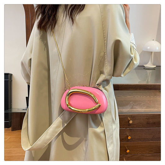 Bolsa Pequeña Vintage con Cadena de Metal y Mochila Crossbody - Image 19