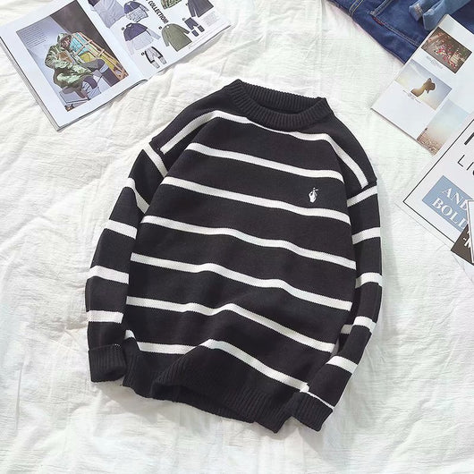 Suéter Cuello Alto Otoño Invierno Hombre Niño Estilo Casual Versátil - Image 3