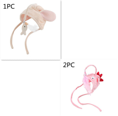 Juguete Interactivo para Gatos con Pluma y Varita - Gato de Ojos Grandes - Image 21