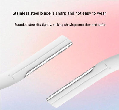 Black 2-in-1 electric nose and ear hair trimmer set with interchangeable heads, charging cable, and packaging. - Image 9