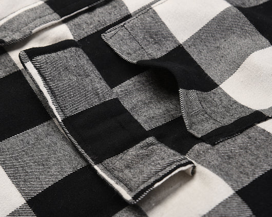 Chaqueta Cuadros Hombre y Mujer - Algodón Suelta y Cómoda - Image 17