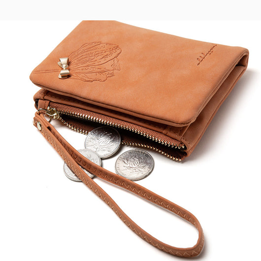 Billetera Corta para Mujer con Acabado Mate Frosted - Image 8