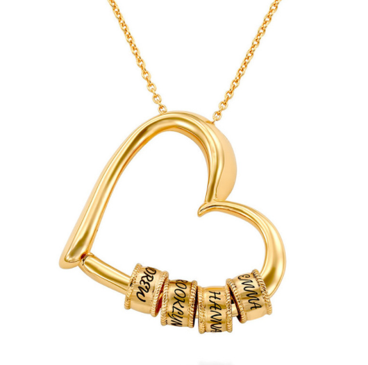 Collar Corazón Personalizado con Nombre - Regalo Perfecto para Mamá - Image 26