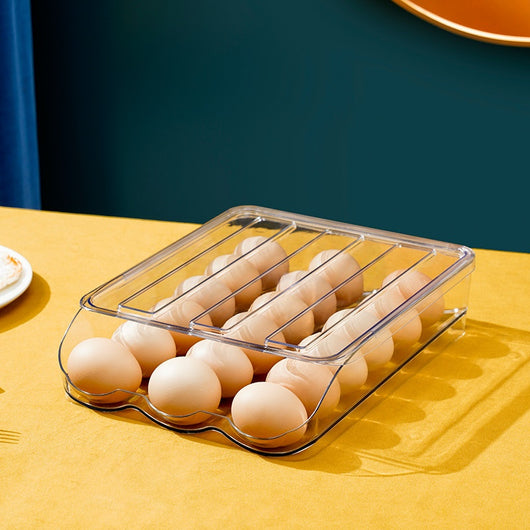 Organizador de Huevos Transparente Multiusos para Cocina - Image 8