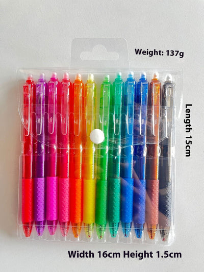 Bolígrafo Gel Borrable de Colores - Pluma de Presión para Artistas - Image 26