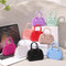Bolso Transparente Estilo Coreano con Detalles Calados
