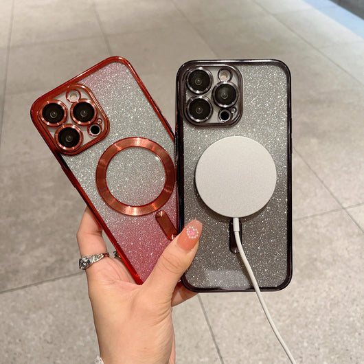 Funda Magnética con Electroplateado para Teléfono Móvil - Image 3