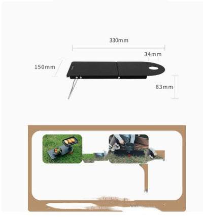 Mesa de Campamento Plegable Ultraligera para Exteriores - Image 11