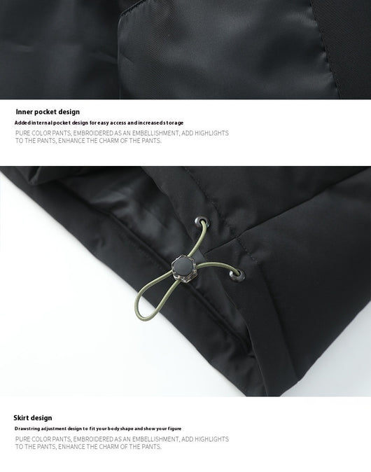 Chaqueta Acolchada de Plumas para Hombre con Cuello Alto - Image 20