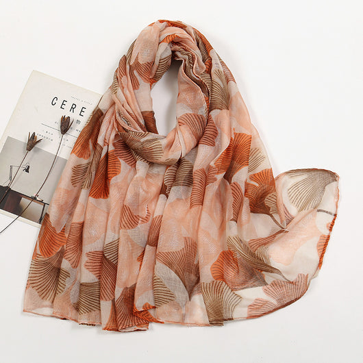 Pañuelo de Voile Estampado - Elegancia y Versatilidad - Image 14