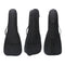 Ukelele Negro con Bolsa de Transporte Impermeable Oxford