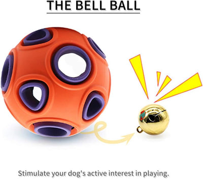 Pelota Interactiva para Perros con Sonido y Campana - Juguete Resistente para Masticar - Image 18