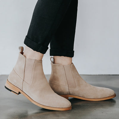 Botas Británicas de Ante Gamuza Gris para Hombre - Image 11