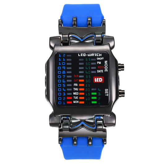 Reloj LED Binario de Moda Casual Moderno - Image 4