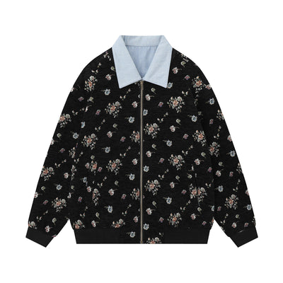 Chamarra Universitaria Unisex con Estampado 3D y Cuello Solapa - Estilo Casual Otoño - Image 6