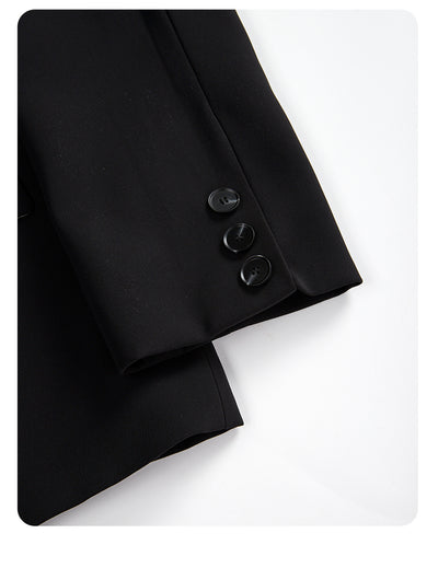 Blazer Suelto Negro para Primavera Mujer - Image 11
