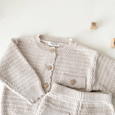 Conjunto de Punto Cuello Redondo con Shorts - Image 14