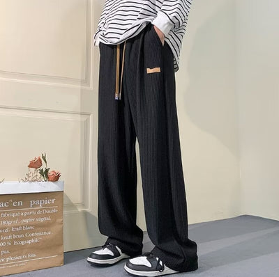 Pantalones Casuales para Hombre en Colores Sólidos - Versátiles y Fáciles de Combinar - Image 5