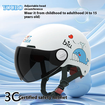 Casco Inteligente para Bicicleta Eléctrica Infantil con Ventilación Avanzada