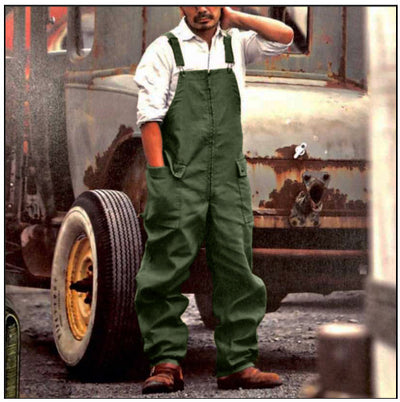 Pantalones de Trabajo Holgados Talla Grande - Overol Casual Unisex - Image 6