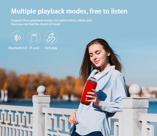 Parlante Bluetooth Portátil con Carga Inalámbrica - Sonido Envolvente para Trabajo, Hogar y Viajes - Image 12