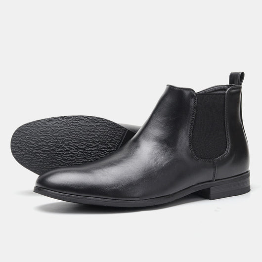 Botas Chelsea Talla Grande para Hombre - Diseño Clásico en Madera Natural - Image 4