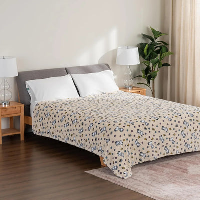 Cobija de felpa Peanuts Velvet Loft Snoopy 140 x 178 cm – Diseño The Flying Ace, oficial y ultra suave - Tekeno