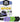 Precision Rings | Aim Assist Motion Control for Playstation 4 (PS4), PS5, Xbox One, XBX, Switch Pro & Scuf Controller (Black/Purple/Green) - Tekeno