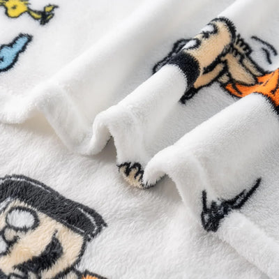 Cobija de felpa Peanuts Velvet Loft Snoopy 140 x 178 cm – Diseño The Flying Ace, oficial y ultra suave - Tekeno