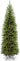 Artificial Slim Christmas Tree, Green, Kingswood Fir, Includes Stand, 7.5 Feet - Tekeno