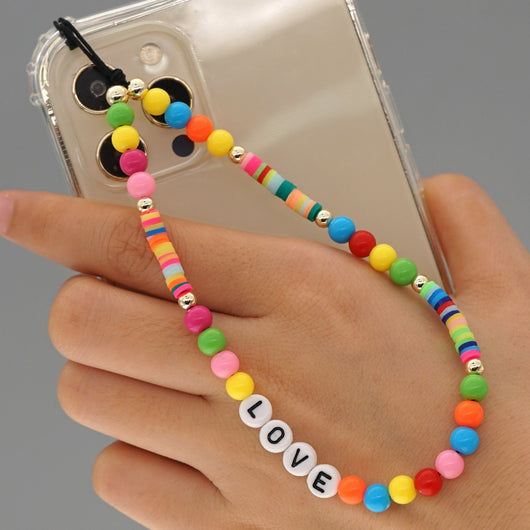 Cadena Personalizadas para Celular con Perlas Imitación - Accesorio Elegante para Chicas - Image 2