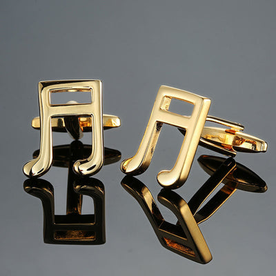 Gemelos de Notas Musicales en Latón - Colección Brass Music Series - Image 20